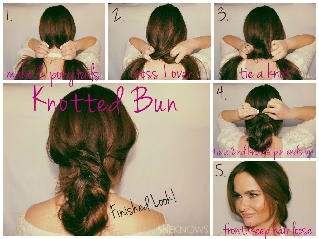 How to: Knotted Bun